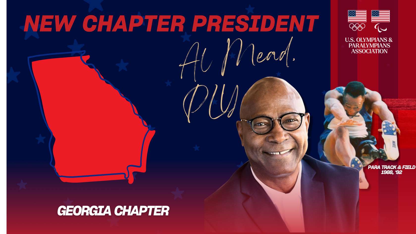 BlazeSports Plays Pivotal Role in Al Mead to Becoming USOPA Georgia Chapter President